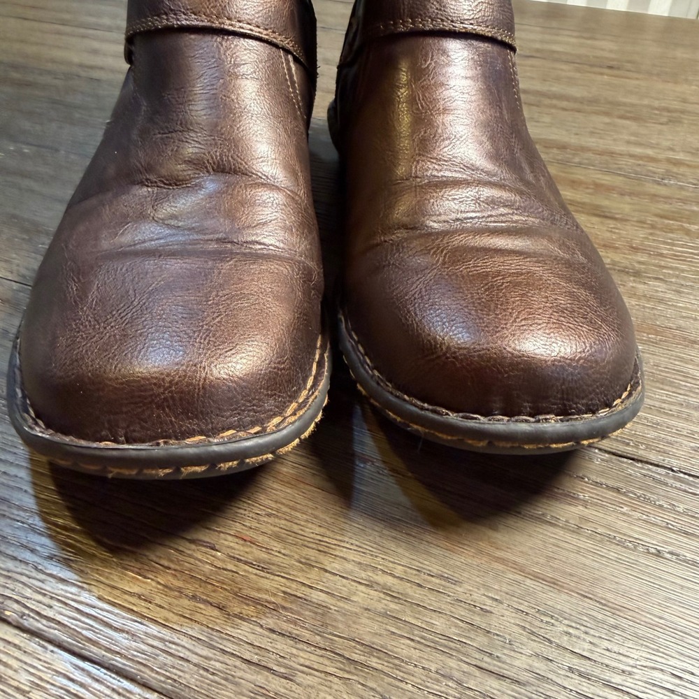 b.o.c. Born Concept Womens 10M Bronze Metallic Tall Riding Boots - Picture 7 of 10